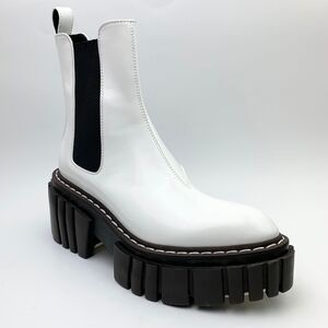 STELLA MCCARTNEY Emilie Platform Chelsea Boot sz 8